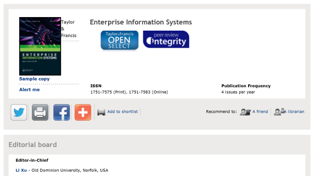 institutions of EIS citations